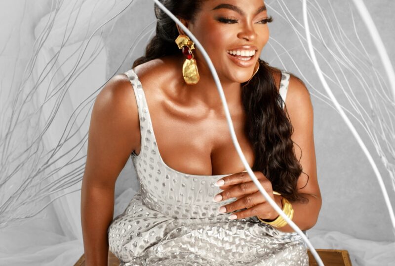 Funke Akindele Is 49! See Her Gorgeous Silver Birthday Look