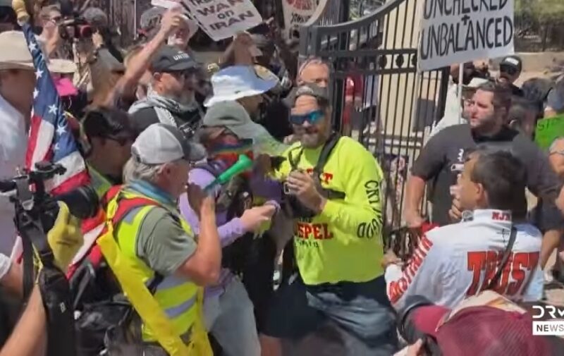 Antifa targets Christian street evangelist outside GOP convention; 2 arrested after assault