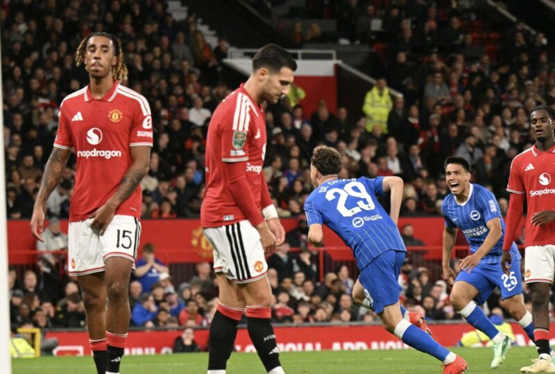 Carabao Cup: Brighton Stage Shock 3-2 Comeback Win Against Man United At Old Trafford