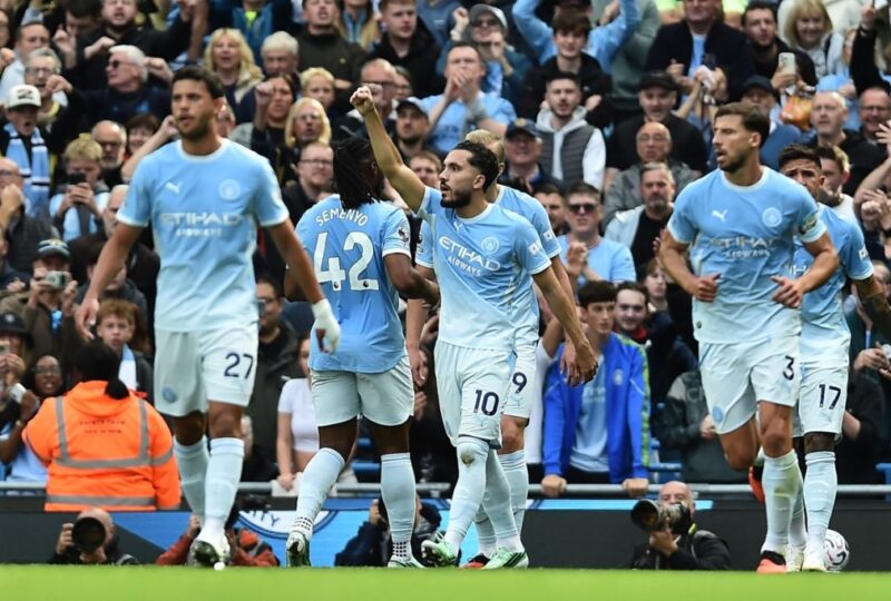 EPL: Man City climb to top of table after 5-3 thriller against Sunderland
