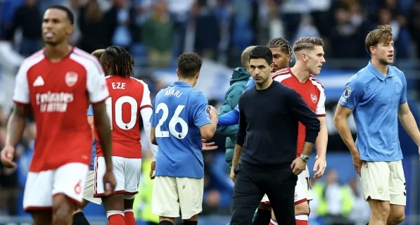 I’m Extremely Disappointed  —Arteta Laments Arsenal’s 3-0  Defeat To Brighton
