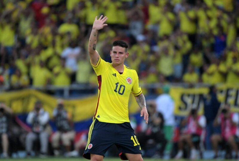 James Rodriguez retires from Colombian national team