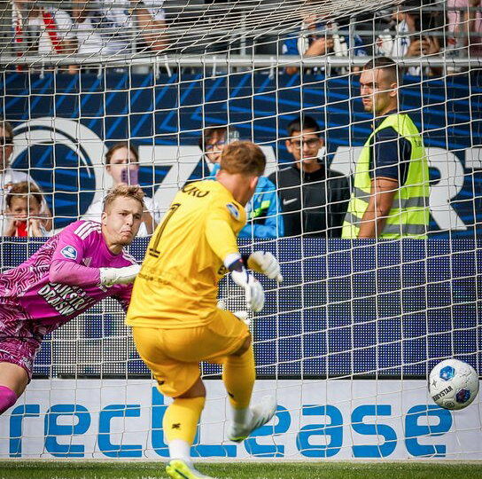 Koeman Jr makes history as first Eredivisie goalkeeper to score twice in a match