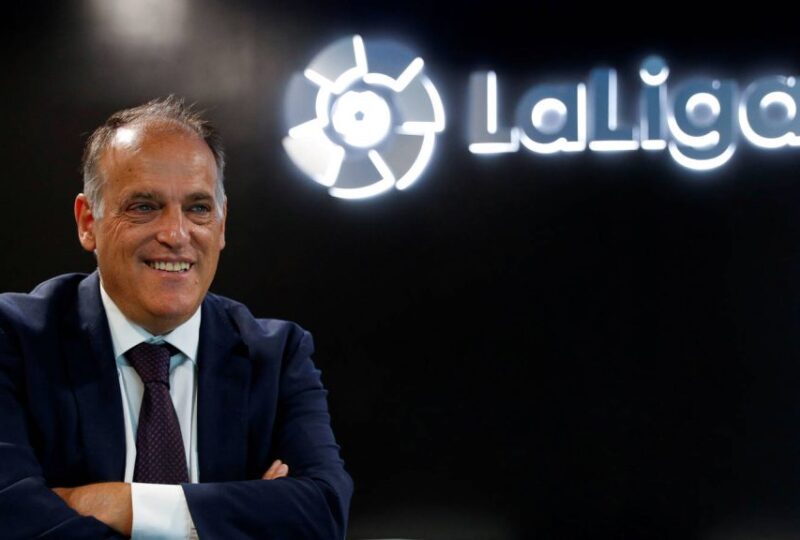 La Liga president hits out at Real Madrid refereeing ‘conspiracy’ claims