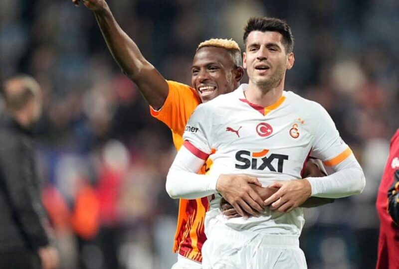 Morata Names Osimhen Among World’s Top Three Strikers