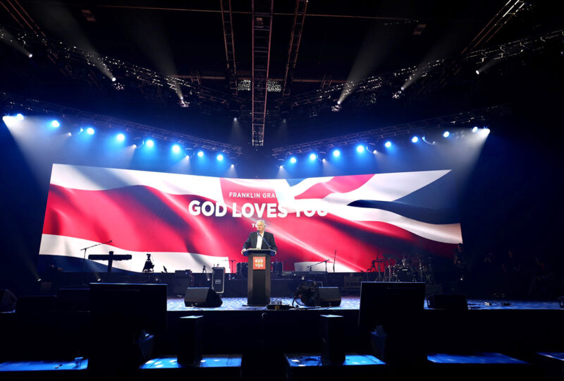 Nearly 600 UK churches mobilize ahead of Franklin Graham’s ‘God Loves You Tour’