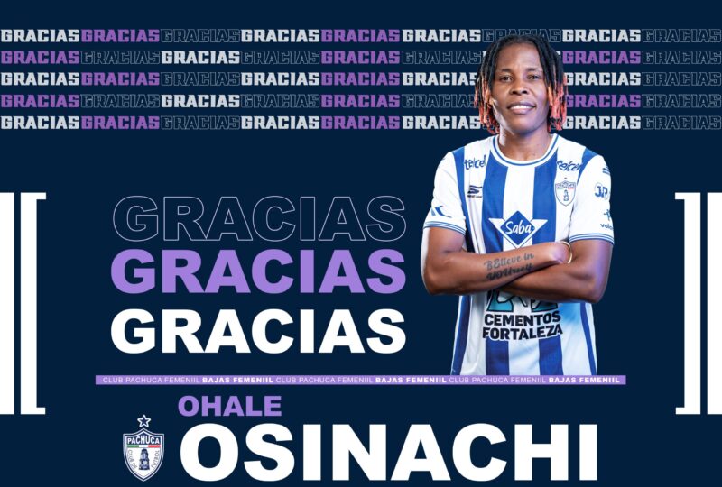 Ohale Ends Three-Year Spell With Mexican Club Pachuca