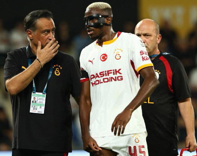 Osimhen suffers groin injury as Galatasaray confirm adductor strain