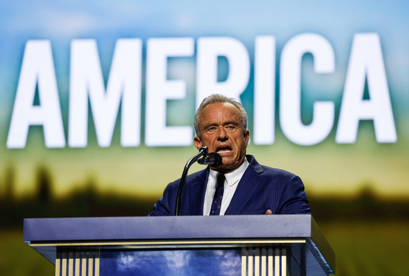 RFK Jr. thanks God for Trump, says Charlie Kirk is 'looking down' on RNC