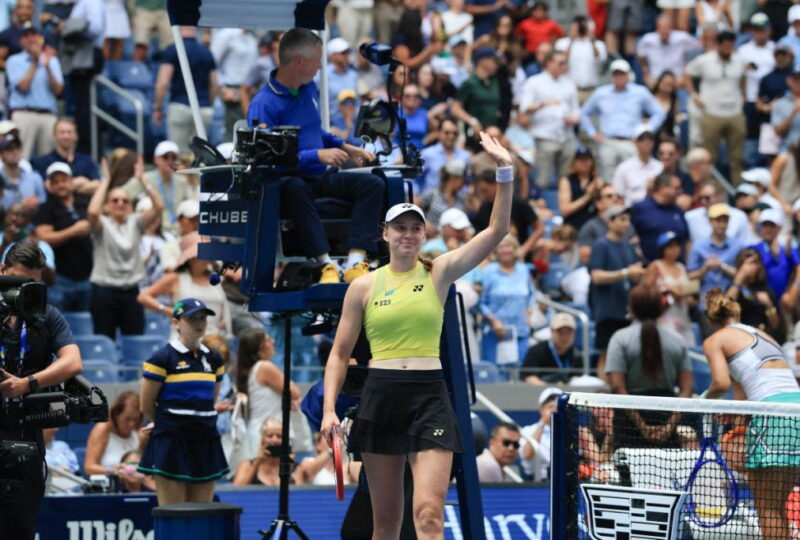 Rybakina books US Open semi against Gauff, secures No.1 ranking