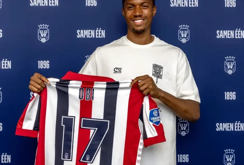 ‘This Is A Great Step In My Career’  –Chido Obi Reacts After Joining Willem II