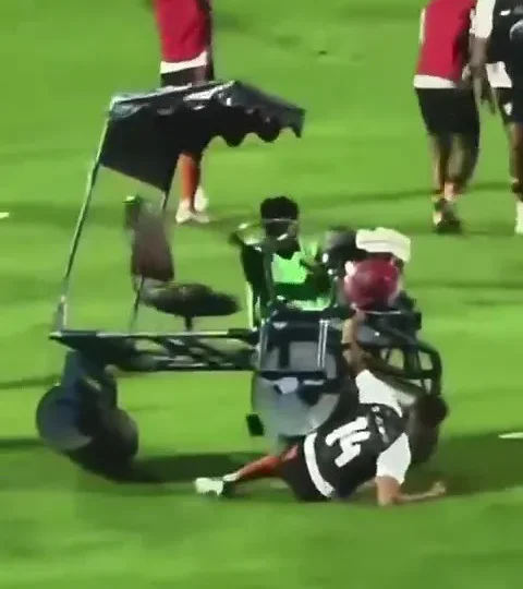 Townsend Suffers Bizarre Injury After Being Run Over By Turf-Laying Machine