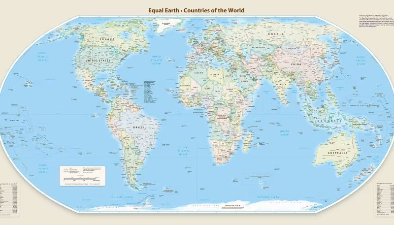 UN votes to adopt new world map that shows true size of Africa