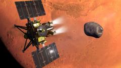 Mission blasts off for Mars to grab a piece of its moon