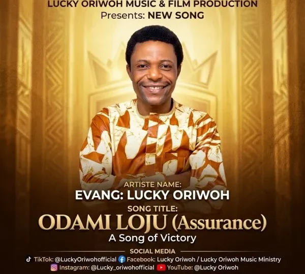 #SelahMusicVid: Lucky Oriwoh Releases “Odami Loju,” Reminding Believers Of God’s Faithfulness