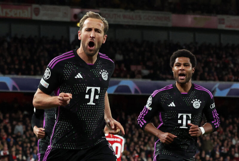 UCL: Kane Reflects On Bayern’s Hard-Fought Draw Against Arsenal